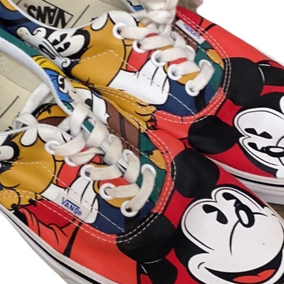 Vans Disney Collab Mickey and Friends Era Donald Goofy Pluto Womens 10 Mens 8.5 - Picture 6 of 16